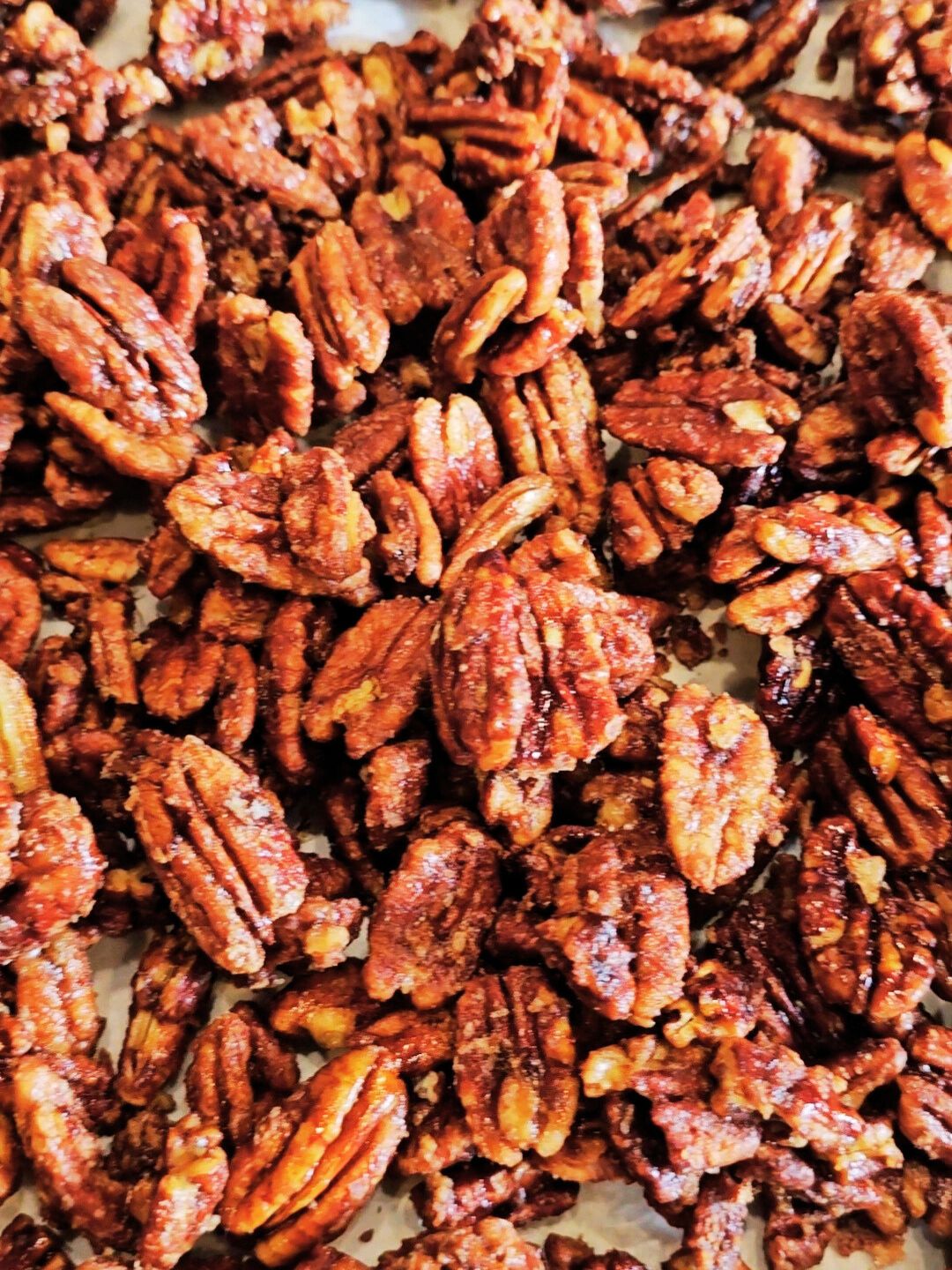 Maple Candied Pecans