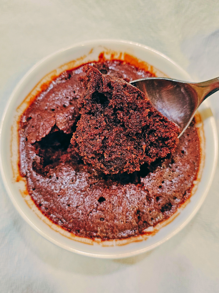 Fudgy Gluten-Free Brownie Mug Cake