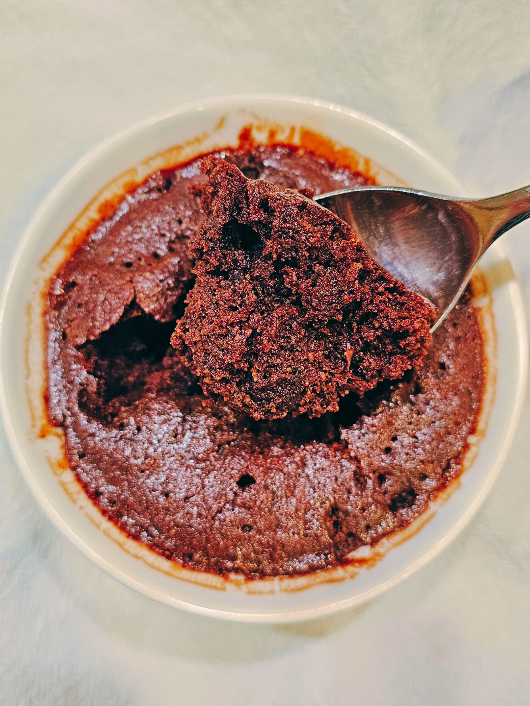 Fudgy Gluten-Free Brownie Mug Cake