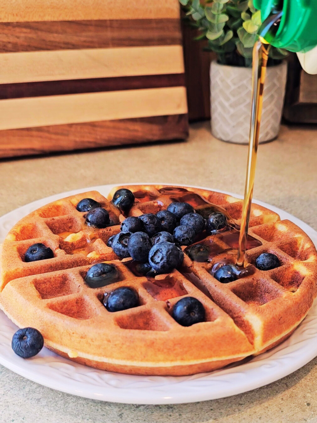 Grandma’s Gluten-Free & Dairy-Free Waffles