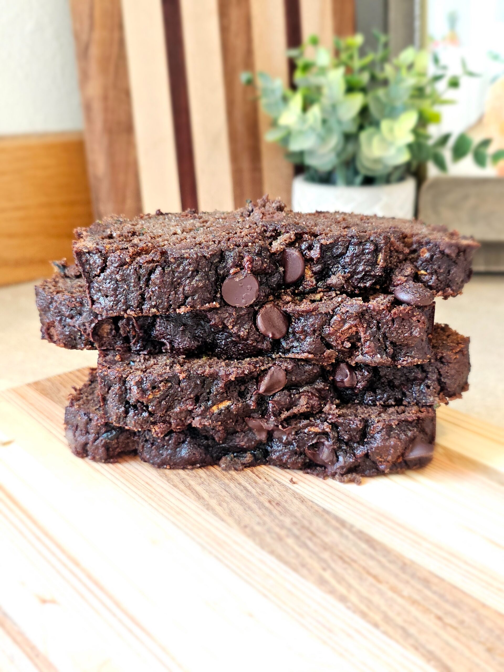 Double Chocolate Gluten-Free Zucchini Bread