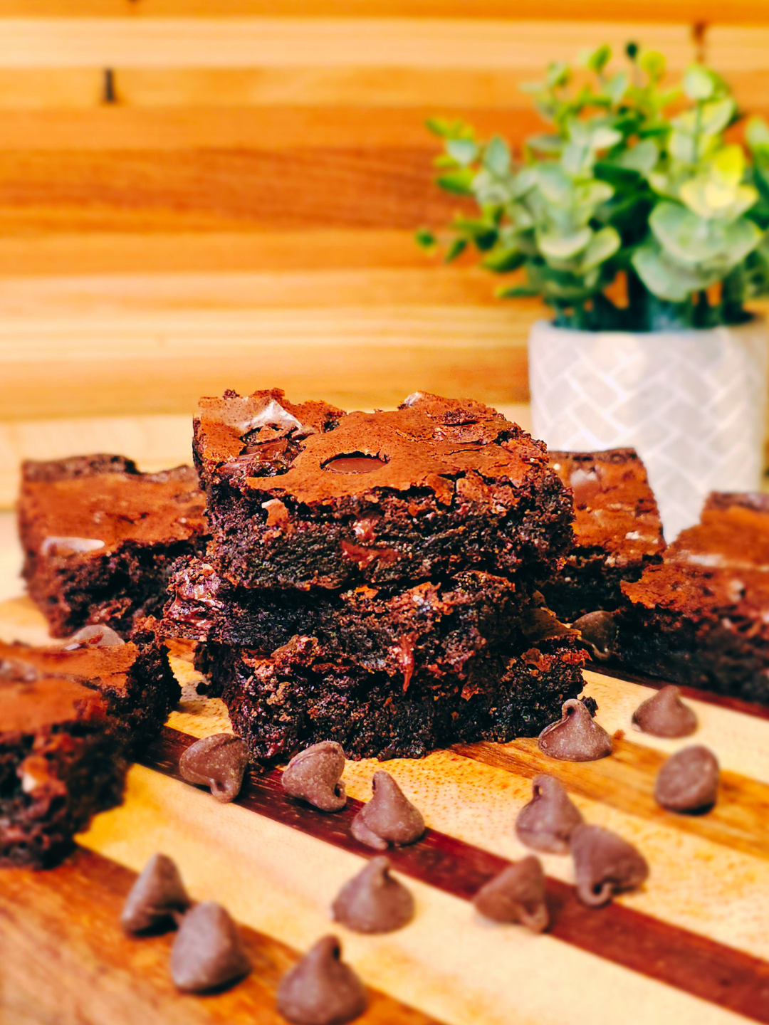 Chewy Fudgy Gluten-Free Brownies