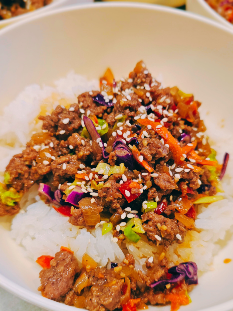 Riley’s Korean Beef Bowl