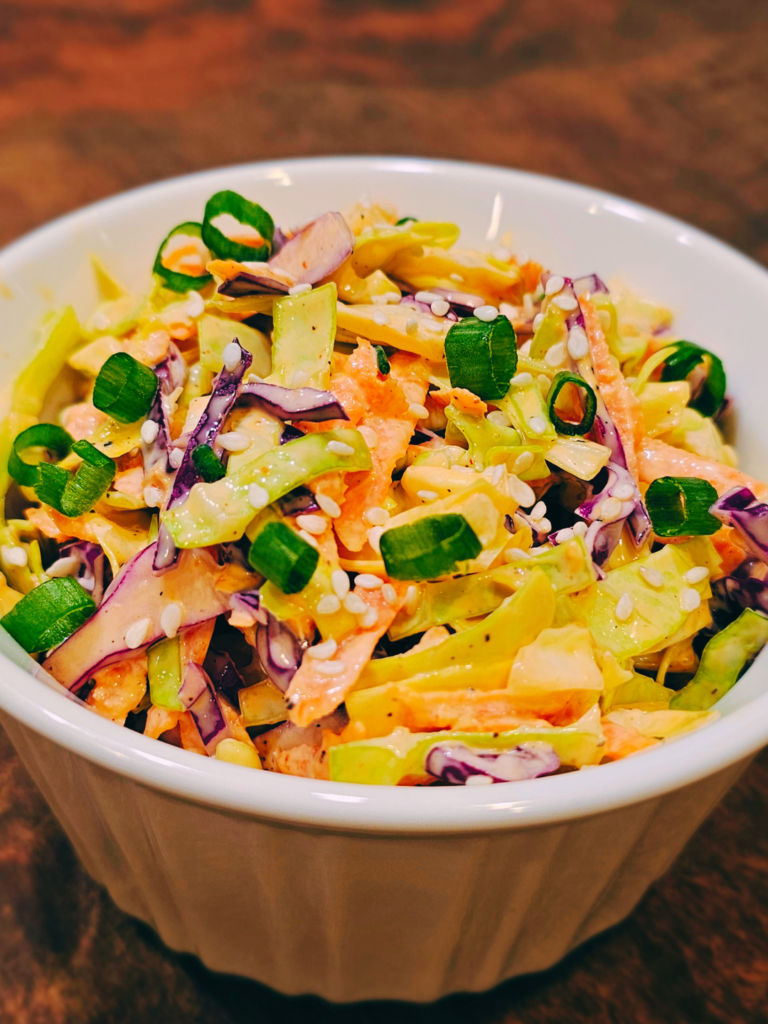 Sassy Dairy-Free Coleslaw