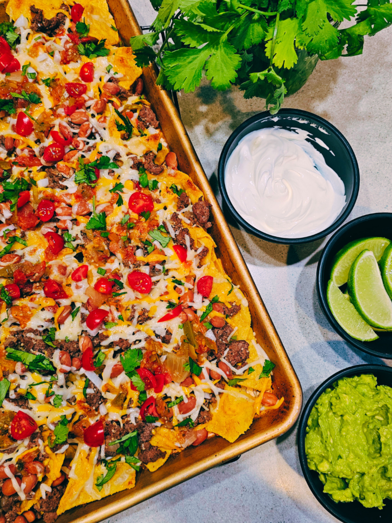 Loaded Baked Sheet-Pan Nachos