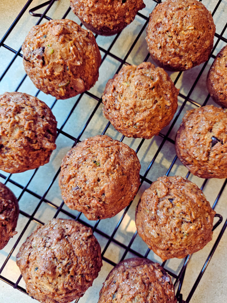 Gluten-Free Carrot Zucchini Muffins